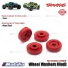 Traxxas Part #8957R Red Wheel Washers for RC Traxxas Maxx or Maxx Slash