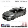 APlastic R33 Nissan Skyline 1/10 RC Drift and Touring Chassis Clear Body Lexan Wheelbase 259mm