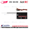 HotRC F-10A 10 Channel 2.4G 0-27V Voltage Return Receiver for Transmitter CT10B CT8B RC Car Aircraft Tank Boat