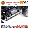 GRC Aluminum Rock Sliders / Foot / Side Pedal / Guard Plate for 1/10 RC Traxxas TRX-4 Defender Bronco Blazer Upgrade Accessories #GAX0102CB #GAX0102CS