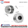 Velg 10-Spoke Metal 1.9" Beadlock Wheel Rim Deep Dish Hub for 1/10 Scale RC Crawler