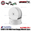 Spare Part LC Racing C7001 1/10 4WD Front Buggy Wheels 2 Pcs for RC LC10B5 PTG-1