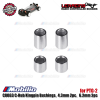Spare Part LC Racing C8063 C-Hub Kingpin Bushings 4.3mm 2pc 6.2mm 2pc for RC PTG-2