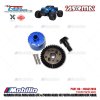 GPM Part #MAG1200S Carbon Steel Ring Gear 37T & Pinion Gear 13T With Aluminum Differential Case Arrma Granite Mega Monster Truck