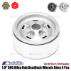 Upgrade 1.9" CNC Alloy Hub Beadlock Wheels Rims 4 Pcs Classic Defender Rostyle for RC Car 1/10 Crawler