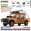 D1RC D110 RC Pickup Land Rover Defender Camel Trophy 1/10 WB 334mm