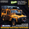 D1RC DS275 RC D90 Defender Camel Trophy 1/10 Scale WB275mm