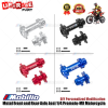 GPM Part #MX0067 Metal Front and Rear Axle Losi 1/4 Promoto-MX Motorcycle DIY Personalized Modification