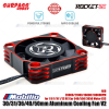 Surpass Hobby Rocket-RC 30/31/36/40/50mm Aluminum Cooling Fan V2 RED 28000/21000/16000/10000RPM for 1/8 1/10 1/12 RC Car 540/550/3650 Motor ESC