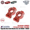 HNR Upgrade Part #H980029 Rear Axle Mounts (AL.) for RC H9802 H9803 1/10 Panther WereWolf RC Car On-Road