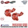 HNR Upgrade Part #H980030 Front Hub Carriers / Steering Mounts (AL.) for RC H9802 H9803 1/10 Panther WereWolf RC Car On-Road