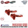 HNR Upgrade Part #H980030 Front Hub Carriers / Steering Mounts (AL.) for RC H9802 H9803 1/10 Panther WereWolf RC Car On-Road