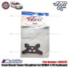 HNR Part #H98287 Front Shock Tower (Graphite) for H9804 1/10 FoxHound RC Rally Car