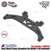 HNR Part #H98288 Rear Shock Tower (Graphite) for H9804 1/10 FoxHound RC Rally Car