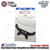 HNR Part #H98288 Rear Shock Tower (Graphite) for H9804 1/10 FoxHound RC Rally Car