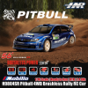 HNR H9804SR Pitbull 4WD Brushless Rally RC Car 1/10 Scale Ready to Run RTR 2.4 GHz