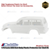 1/10 Scale LC80 Hard Body Plastic Protective Car Shell RC Wheelbase 313 mm