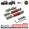 Upgrade Kopel Metal Drive Shaft CVD Driveshaft Set MN128 MN86 MN86S MN86K MN86KS MN Model 1/12 RC Crawler Adventure Car