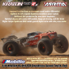 Arrma 1/10 KRATON 4S 4X4 RTR Brushless Speed Truck Red #ARA4408V2T3