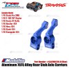GPM Part #SLA2W022N Aluminum 7075 Alloy Rear Stub Axle Carriers for Traxxas 1/10 Slash Pro 2WD / F-150 SVT Raptor / Fiesta ST Rally / Rustler 4X4 / Hoss 4X4 / Slash 4X4 / Stampede 4X4 Upgrade Parts