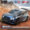 MJX Hyper Go 10304 (DC) 70KPH Brushless 1:10 Scale VW Polo Rally Car with Battery 2S 5000 and Charger