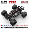 MJX Hyper Go 10210 1/10 Brushless RC Truck Grey / Red - 80KPH 3S / 4S LiPo without Battery & Charger