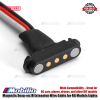 Magnetic Snap-on JR Extension Wire Cable for RC Models Lights Great for RC Cars Planes Drones and other DIY Models