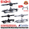 Gardan Upgrade CNC Metal Alloy Front Rear Axle for 1/10 Axial SCX10 II