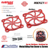 Surpass Hobby Rocket-RC Metal Alloy Fan Cover & Screw Use for 30x30mm / 40x40mm RC Motor Electric Speed Control ESC Regulating Fan Heat Dissipatation Protection Cover Guard