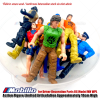 Action Figure for Driver Decoration Parts RC 1/12 Scale MN WPL Bahan Plastik Tinggi 9-10cm