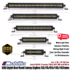 New LED Light Bar Roof Lamp Lights 55/75/95/115/135mm for 1/10 1/12 RC Car Axial SCX10 Traxxas TRX4 RGT MN and More