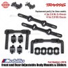 Traxxas Part #8316 Front and Rear Adjustable Body Mounts & Sliders for RC 4-Tec 2.0 Chassis