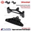 Traxxas Part #8335 Upper and Lower Front Bumper for RC 4-Tec 2.0 Chassis