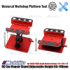 RC Car Repair Stand Adjustable Height 60-140mm for SCX0 TRX4 Axial Redcat Arrma 1/8 1/10 1/12 Remote Control Car