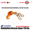 Accessories Simulation Rescue Rope 118 Cm for 1/12 1/10 RC Crawler Car Remote Control