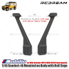 RCDream 1/10 Snorkel #B Mounted on Body with Roll Cage for Wild-Defender RD110 RD90 RD130 Body Upgrade #D1A1-BL #D1A1-BR