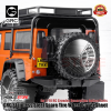 GRC Stainless Steel Spare Tire Wheel Cover Sheet for 1/10 RC Crawler