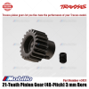 Traxxas Part #2421 21-Tooth Pinion Gear (48-Pitch) 3 mm Bore for RC 4-Tec Bandit BIGFOOT Slash Stampede 2WD
