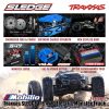 Traxxas SLEDGE 1/8 Monster Truck 6s Brushless 2.4GHz 4WD RTR TQI TSM Belted Tires