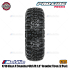 Pro-Line Class 1 Trencher 1.9" OD 4.19" G8 Rock Terrain Truck Tires 2 Pcs for Front or Rear 1/10 RC Crawler Adventure All-Terrain Design