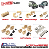 Upgrade Part RC Yikong YK4106 YK4107 Metal Armor Brass Steering Cup Rear Axle Seat Counterweight