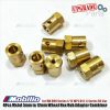 Upgrade Part 4Pcs Metal 5mm to 12mm Wheel Hex Hub Adapter Combiner for MN D90 Series 1/12 WPL D12, C Series RC Car