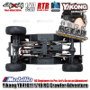 Yikong YK41011 1/10 RC Crawler Adventure 2.4GHz RTR Manual Differential Locks & Steel Chassis Ready to Run