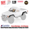 Hard Plastic Body Cherokee Comanche Pickup Car Shell 313mm Wheelbase 1/10 Scale RC Crawler Adventure
