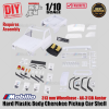 Hard Plastic Body Cherokee Comanche Pickup Car Shell 313mm Wheelbase 1/10 Scale RC Crawler Adventure
