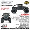 MST CFX-W J45C 1/8 4WD Front Motor High Performance RC Crawler KIT