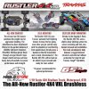 Traxxas Rustler 4X4 VXL Brushless 1/10 Scale 4x4 Truck Waterproof RTR