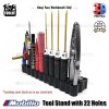 Tool Stand RC with 22 Holes 3D for Hex Drivers Body Reamers Scissors Pliers and More