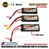 Vant Battery 7.4V 2S 2000mAh 50C Lithium Polymer LiPo Baterai RC Soft Case