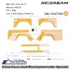 RCDream 313mm Classic Small Wheel Eyebrow Fender (Opsional) for Body Wilderness Defender